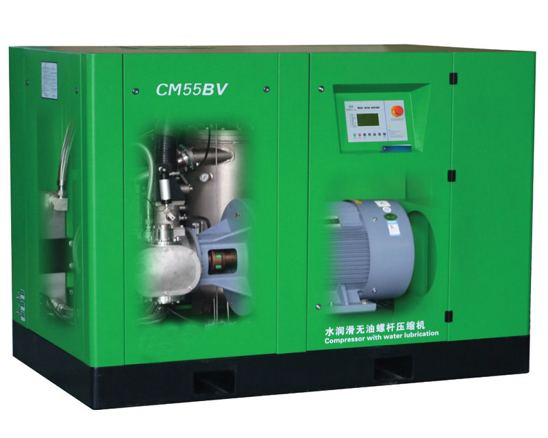 frequency-conversion-water-lubrication-oil-free-screw-air-compressor